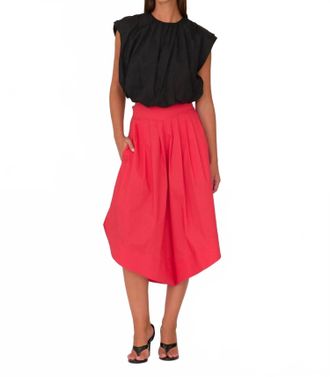 Secular Rafa Relaxed Short In Red