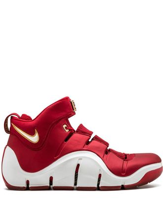 Nike Zoom Lebron 4 China sneakers - unisex - Polyester/Nubuck Leather/Rubber - 11 - Red