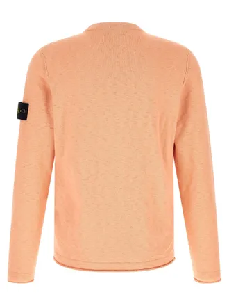 Stone Island Cotton-Polyamide Crew Neck Sweatshirt - Pink