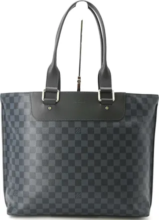 Louis Vuitton Damier Graphite Navy Damier Graphite Tote Bag (Pre-Owned)