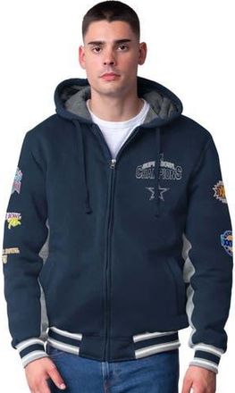 G-III Sports by Carl Banks Mens G-III Sports by Carl Banks Navy Dallas Cowboys No Huddle Commemorative Full-Zip Hoodie Jacket at Nordstrom, Size Medium