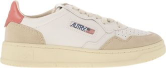Autry Medalist Low Leather And Suede Sneakers