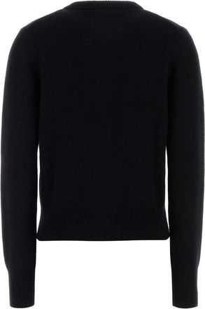 Extreme Cashmere Womens Black Cashmere Cardigan Raven Exterior: Maglieria Sweater