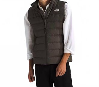 The North Face Aconcagua 3 Vest In New Taupe Green