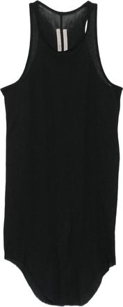 Rick Owens Racer-back Curved-hem Top