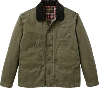 Filson Chaqueta Aislada de Lona Outfitter - Jackets - Hombre - Verde - L