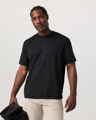 Gucci Mens Pistachio Perforated Technical Knit Polo T-Shirt