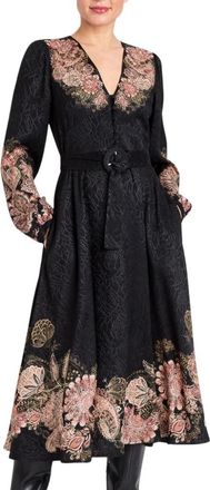 Twinset Maxi Jurken - Dames - Casual kleedjes - Zwart - S - Kleedjes