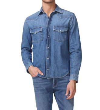 Citizens Of Humanity Western Denim Shirt In Matchbook