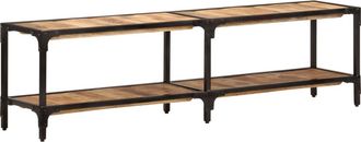 vidaXL Vidaxl - Mueble De Tv Madera Maciza De Mango 150x30x41 Cm