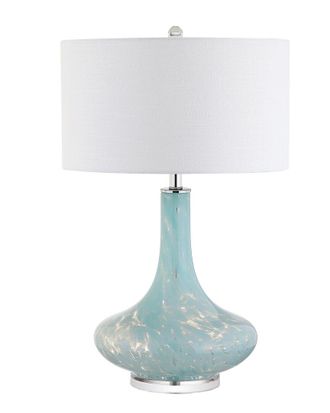 Jonathan Y Designs 29in Montreal Blue Table Lamp