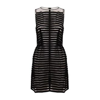 Elisabetta Franchi Short Jurken - Dames - Jurken - Zwart - Maat: L Viscose