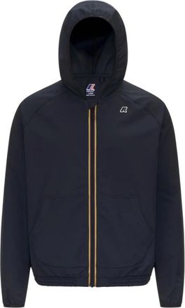 K-Way Stijlvolle Waterdichte Jas voor Vrouwen - Heren - Zomerjassen - Blauw - L - Jassen
