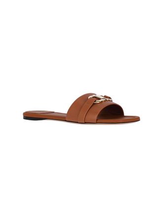 Ferragamo Womens Sandals Brown Upper: Calf Leather