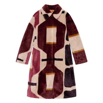 Maliparmi Single-Breasted Coats, female, Multicolor, S, A3358 Cappotto