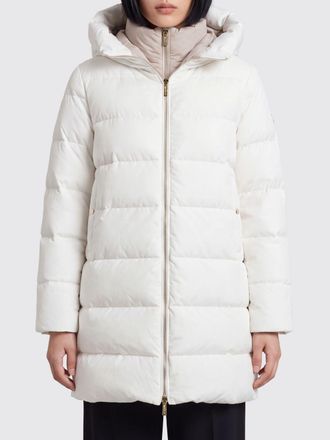 Moorer Piumino lungo Klie-STP in tessuto tecnico trapuntato con cappuccio