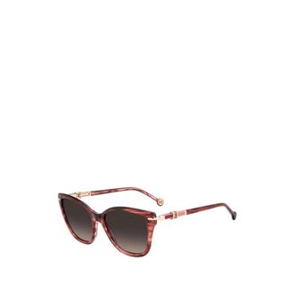 Carolina Herrera Sunglasses, female, Red, Size: 55 MM HER 0379/S Cat Eye Sunglasses
