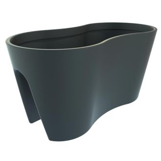 Rephorm Balkonblumentopf Steckling Duo 60 cm - Graphit