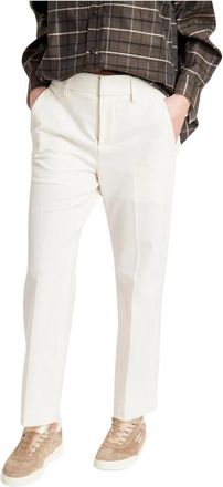 Dondup Stijlvolle Meli Broek - Dames - Straight fit broeken - Beige - W29 - Broeken
