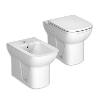 Vitra Coppia Sanitari Filomuro Wc E Bidet Mod. S20 Vitra