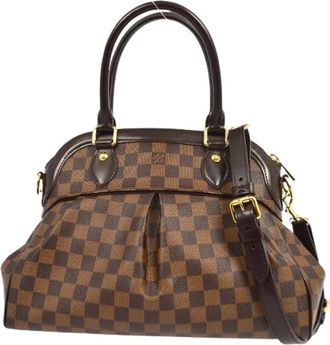 Louis Vuitton Pre-owned Handbags, female, Brown, Size: ONE SIZE Pre-owned Canvas Handbag