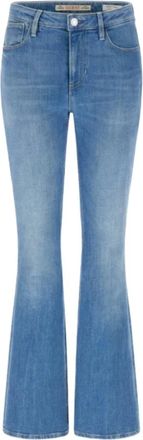 Guess Jeans, Dames, Blauw, W25 L32, Jeans Straight