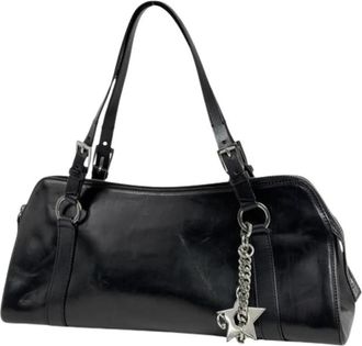 Dior Pre-owned Vintage Schoudertas - Dames - Vintage Schoudertas - Zwart - ONE Size - Leer - Vintage