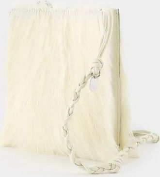 Jil Sander Hobo Bags - Tangle Small Crossbody - Leather - White - Gr. unisize - in Weiß - für Damen