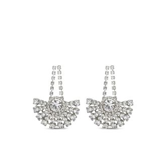 Jennifer Behr 50Rc 172 Cryst Drop Oorbellen - Dames - Oorbellen - Grijs - ONE Size - Accessoires