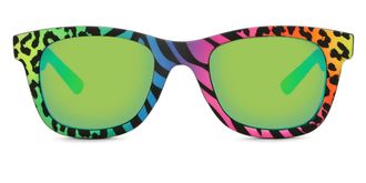 Italia Independent II 0090 ZEB.149 Womens Sunglasses Green Size 50