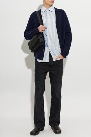 Paul Smith Striped Cotton Shirt, Mens, Blue