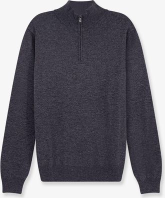 Corneliani Maglia con mezza zip in cotone - CORNELIANI - gender_Man