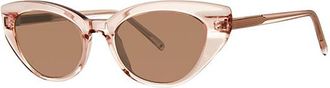Paradigm Bianca Rose Womens Sunglasses Pink Size 52
