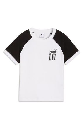 Puma Future Archive Slim Fit T-Shirt in Puma White at Nordstrom, Size X-Small