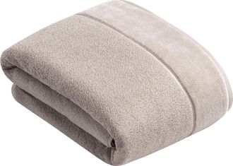 Vossen Badetuch »Pure« Baumwolle & VEGAN, mit eleganter Veloursbordüre