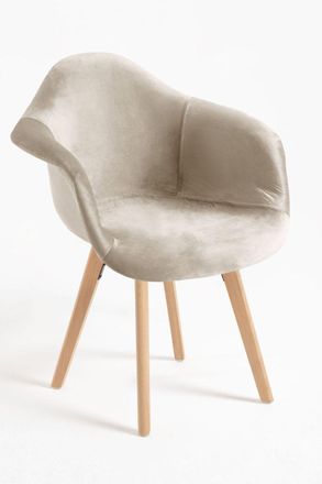 Regalos Miguel Regalos Miguel - Packs Sillas Comedor - Pack 2 Sillas Belu Terciopelo - Beige