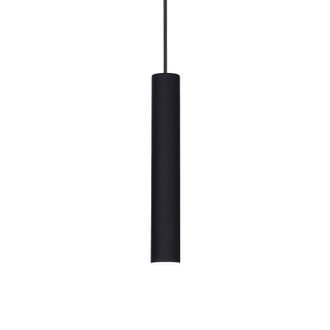Netlighting Tube LED 1 Light Slim Ceiling Pendant Black