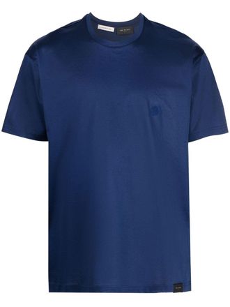 low brand x The Place Gallery T-shirt met geborduurd logo - Blauw