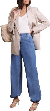Mint Velvet Balloon Jeans in Blue at Nordstrom, Size 14