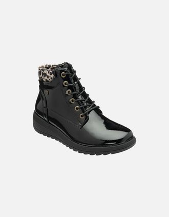 Lotus Womens Abelia Womens Ankle Boots - Black - Size: 4