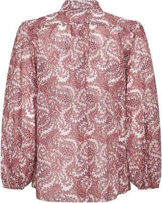 Max Mara Womens Shirt Wkdperiodi Cotton Voile Multicolour