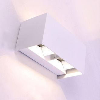 Wonderlamp Wonderlamp - Aplique Led De Exterior Leva Ii Blanco (4x5w)