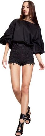 Cynthia Rowley Paloma Shorts in Black at Nordstrom, Size 6Short
