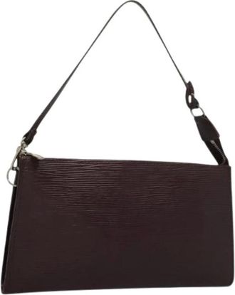 Louis Vuitton Pre-owned Shoulder Bags, female, Purple, Size: ONE SIZE Pre-owned Vintage Shoulder Bag