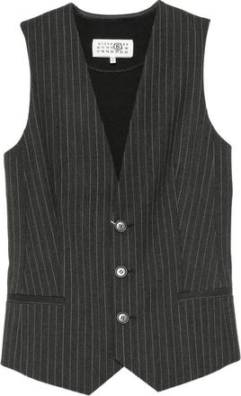 Maison Margiela Dames, Jassen, Grijs, Maat: XS Katoen