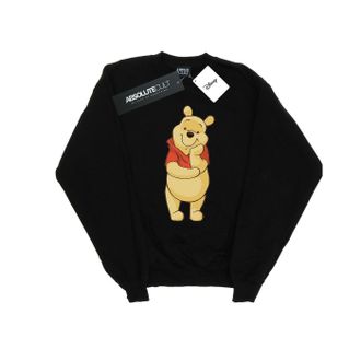 Disney Dames/Dames Winnie De Poeh Schattig Sweatshirt (Zwart)