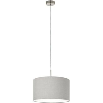 Eglo Eglo - Lampadario a Sospensione Minimal Pasteri Acciaio Nichel Antracite 1 Luce E27