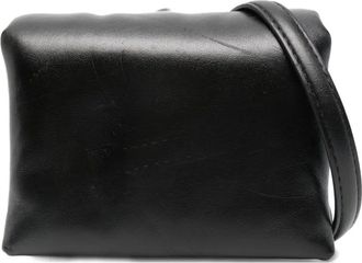 Marni Prisma leren clutch - Zwart
