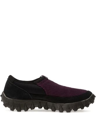 Salomon Snowclog corduroy-texture slip-ons - Purple