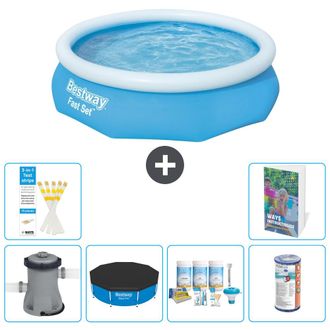 Bestway Piscina Bestway Fast Set Redonda - 305x76 Cm - 7-piezas S208